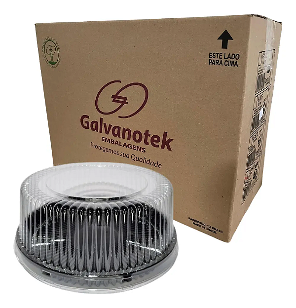 Embalagem completa Bolo Tortas Galvanotek G32m Unidade Cor Preto