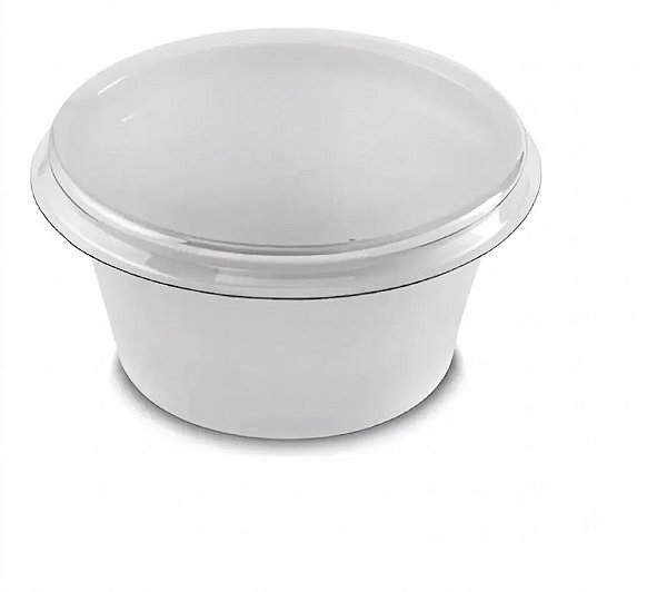 Pote para Molho Branco com Tampa Descartável 30ml F695 com 700 unidades