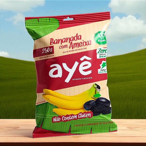Bananada Com Ameixa Ayê Zero Açúcar 280g
