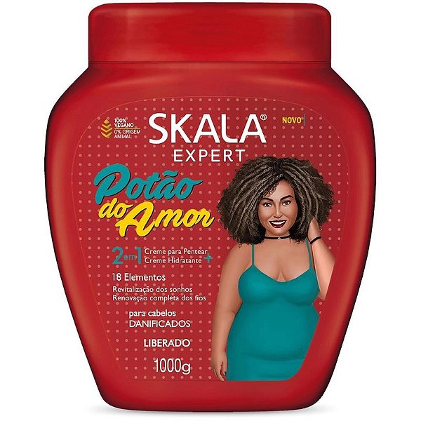 Creme de Tratamento Skala Expert Potão do Amor 2 em 1 1Kg