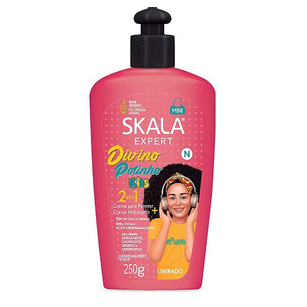 Creme para Pentear Skala Divino Potinho Com Protetor Término Skala 250g
