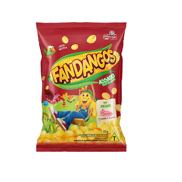 Fandangos Elma Chips Sabor Presunto 35g