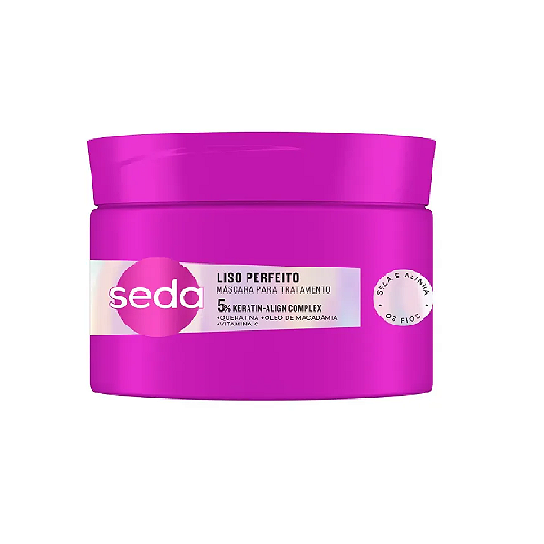 Máscara de Tratamento Seda 5% Keratin Align Complex Liso Perfeito 300g