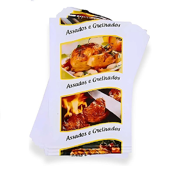 Saco Isolante Térmico Para Frango Assado Pacote 50 Unidades
