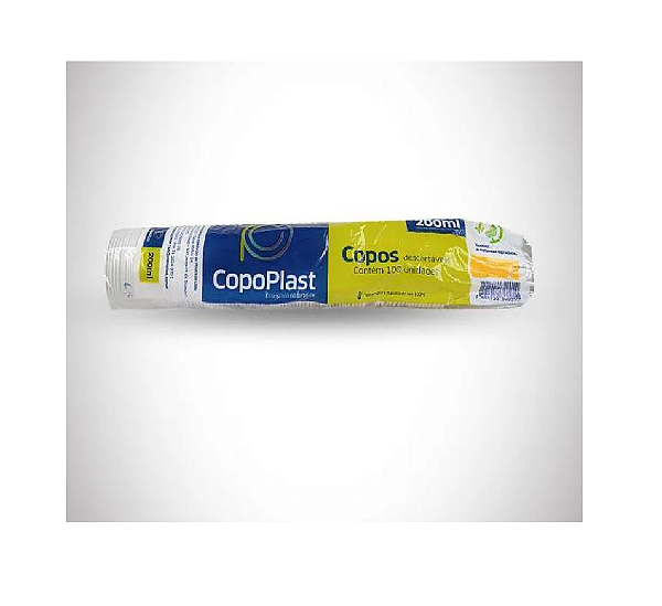 Copo Descartável Cafezinho 50ml com 100 unidades