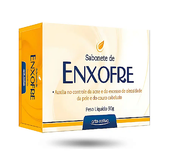 Sabonete De Enxofre 90g Arte Nativa 7% Antiacne