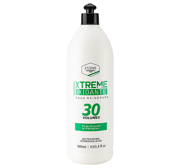 Água Oxigenada 30 Volumes Ludax Professional 900ml - Creme Oxidante