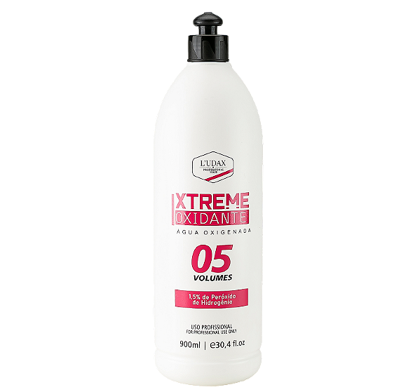 Água Oxigenada 05 Volumes Ludax Professional 900ml - Creme Oxidante