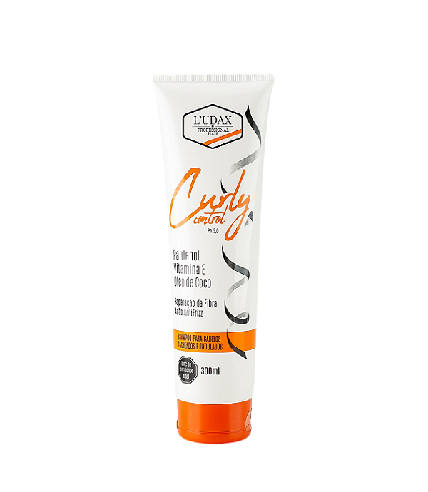 Shampoo Definidor de Cachos Curly Control Ludax Professional 300ml