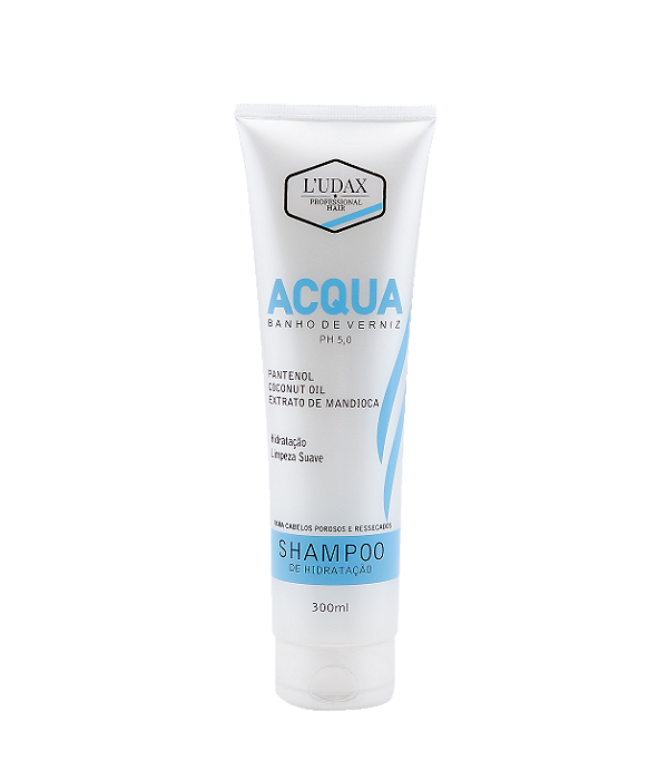 Shampoo Acqua Banho de Verniz Ludax Professional 300ml - Limpeza Hidratante