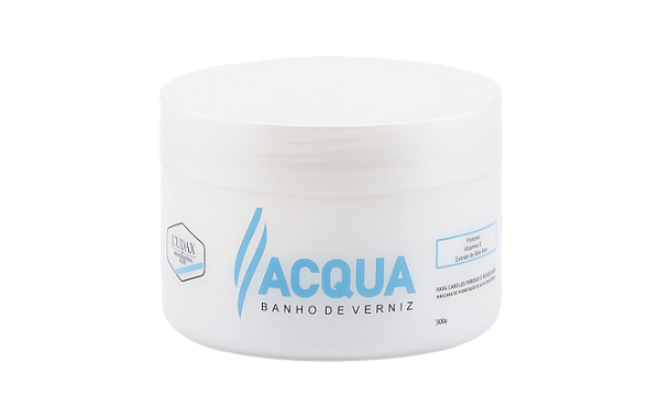 Máscara Acqua Banho de Verniz Ludax Professional 300g - Hidratação Profunda