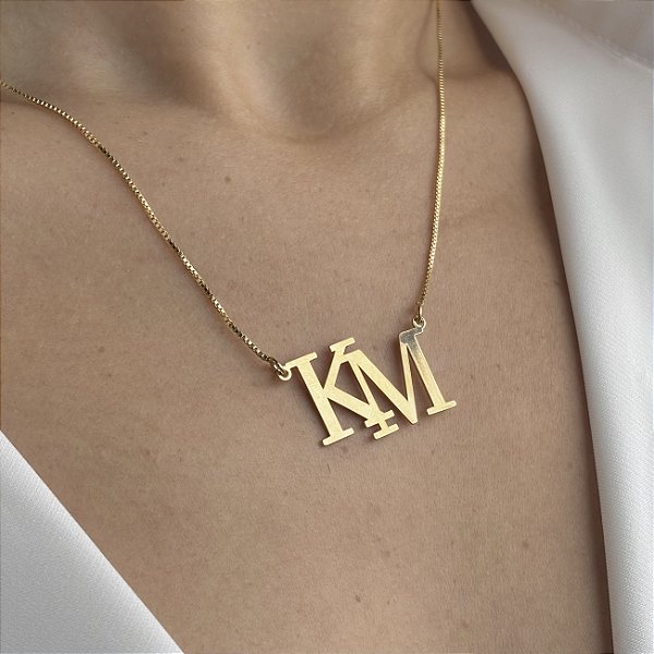 Colar personalizado KM