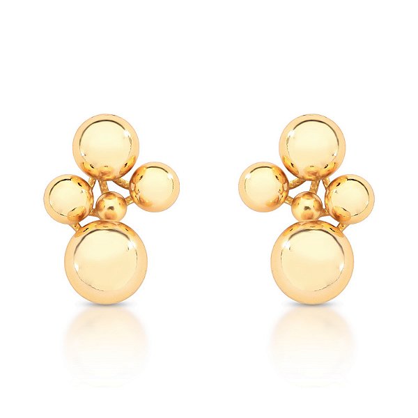 Brinco elegance esferas