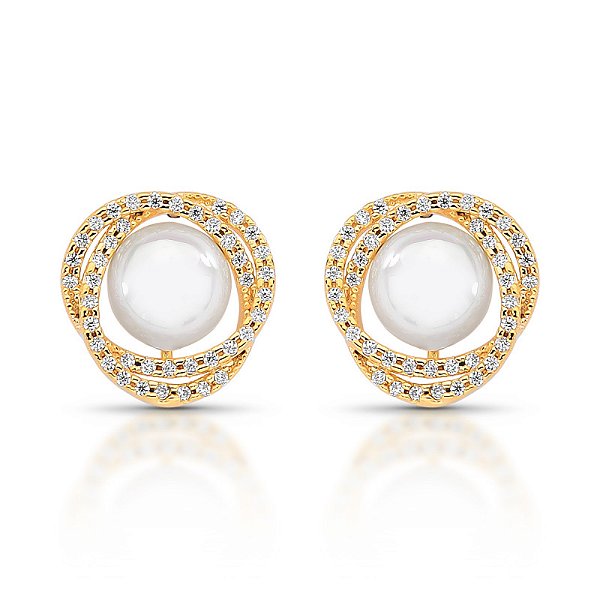 Brinco pérola conexões