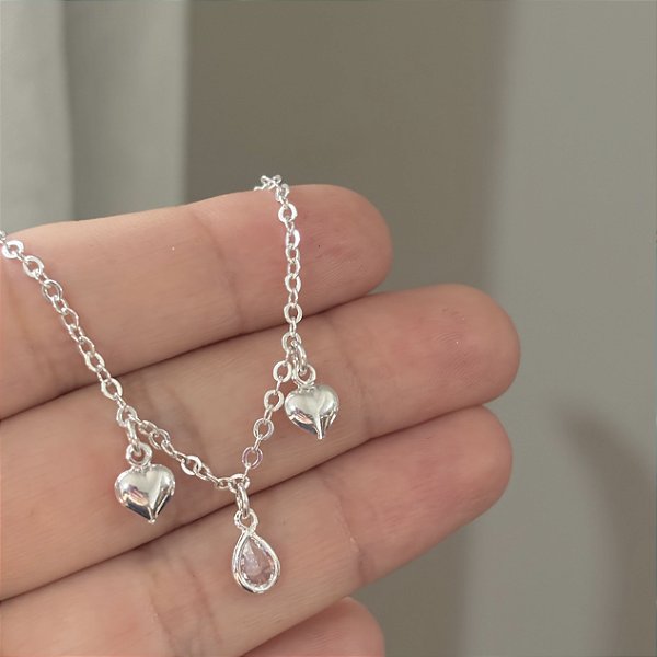 Tornozeleira cristal