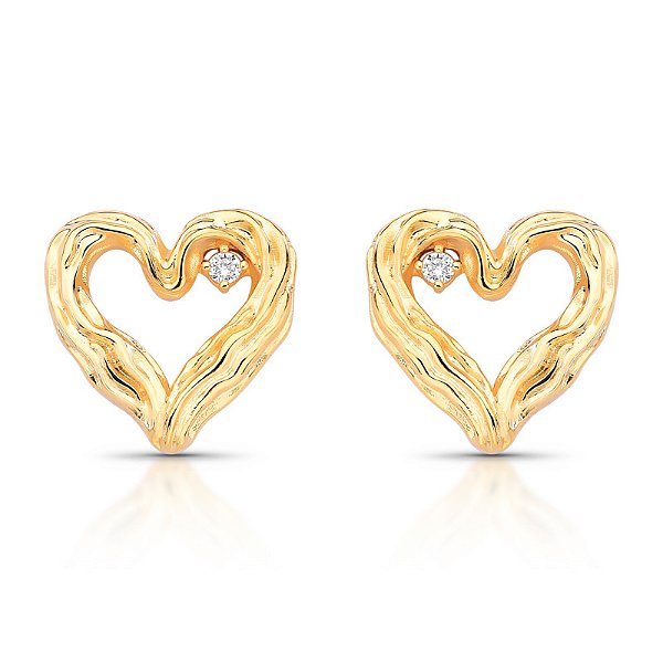 Brinco coração una