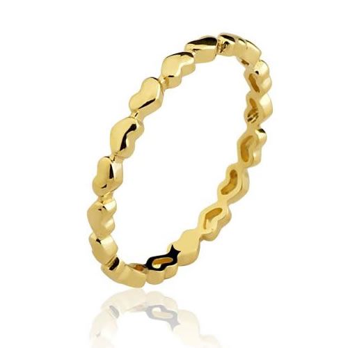 Anel aparador corações