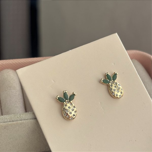 Brinco infantil abacaxi