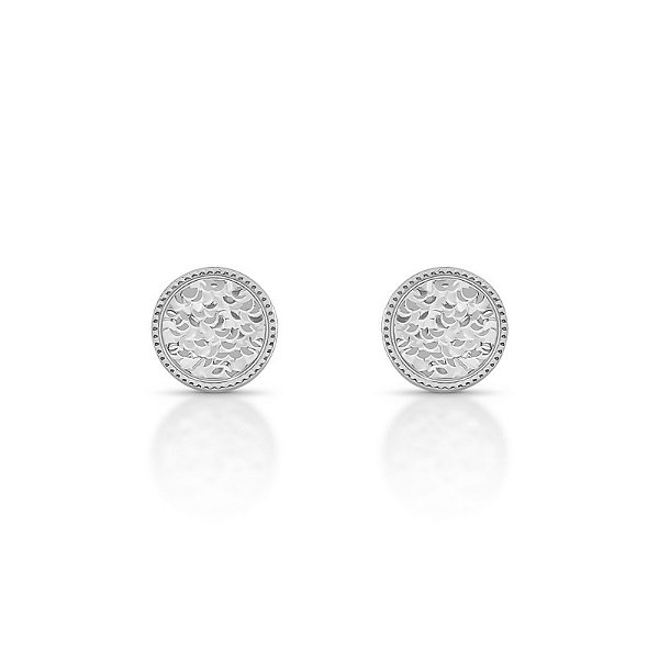 Brinco diamantado circular