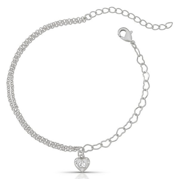 Pulseira dupla cristal