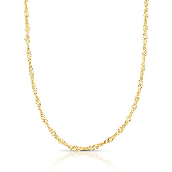 Colar choker singapura abraços