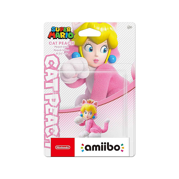 amiibo cat peach (super mario series) - nintendo