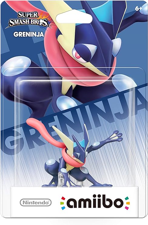amiibo greninja (super smash bros. series) - nintendo