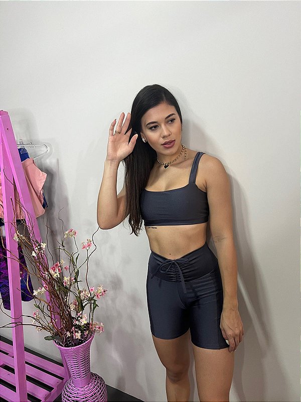 Conjunto short amarração