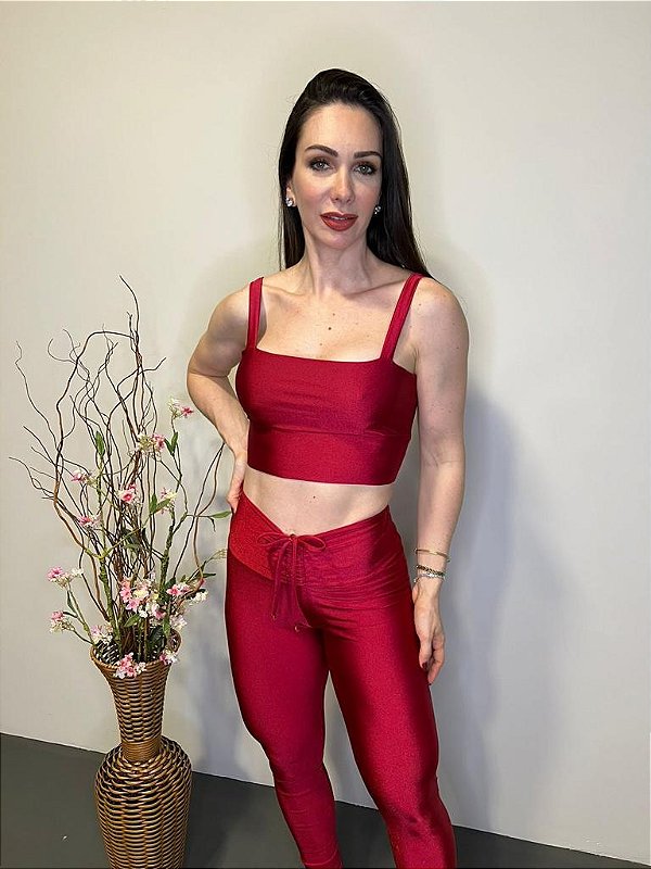 Calça amarração trilobal