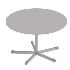 Mesa Redonda Pé Metálico 1000 X 740 - CLEAN