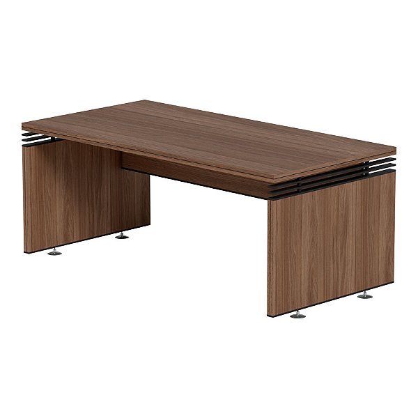 Mesa Presidente Retangular 40mm  Maciço - Carvalho Hanover 2000 x 900 x 740