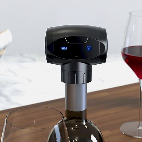 Vinho | Rolha Eletrônica à Vácuo