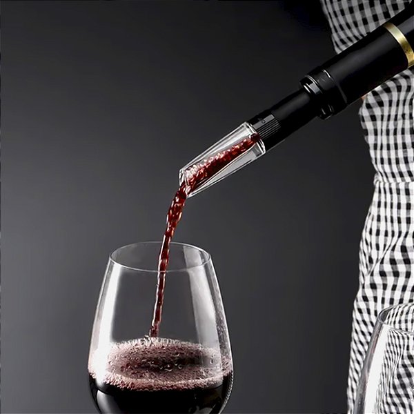 Vinho | Rolha servidora/aeradora