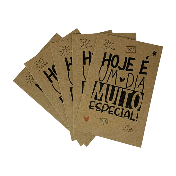 Cartão Comemorativo Aniversário 7x10cm Felicitações Misto C/20 unid