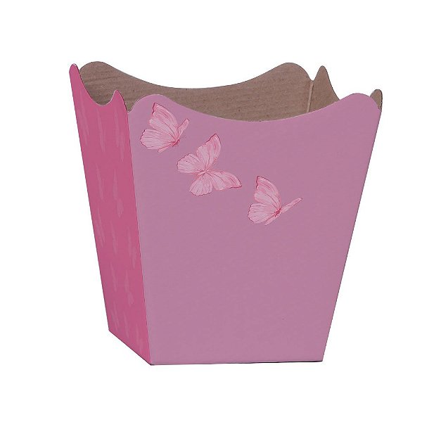 Cachepot Paper Pote 15 Decorado Butterfly Xingó Embalagens