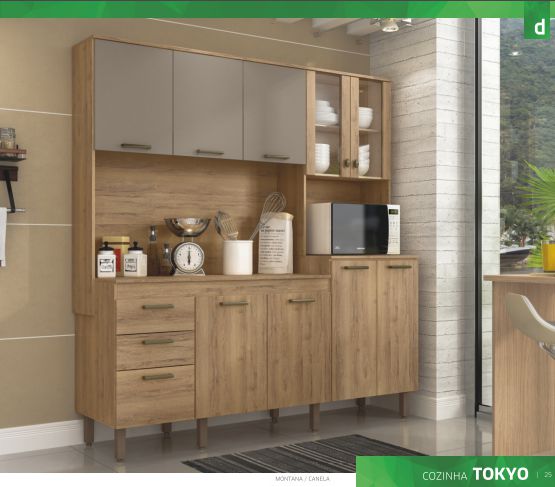 COZINHA TOKIO MDP 1,84m