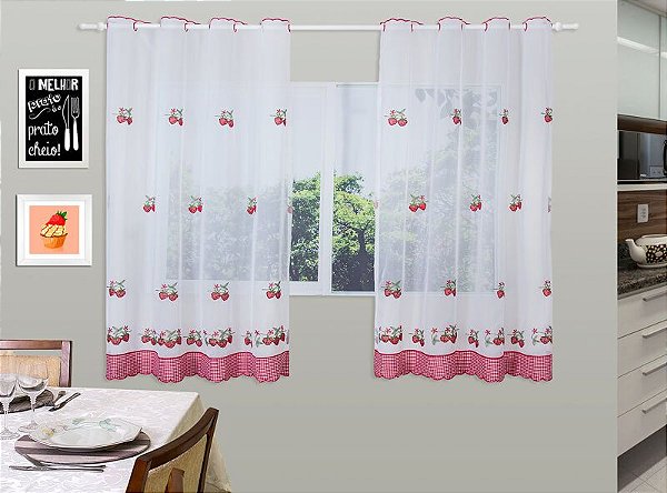 Cortina para cozinha darling