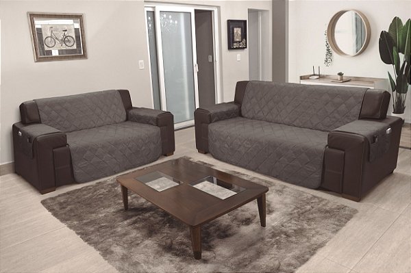 PROTETOR PARA SOFÁ 3 E 2 LUGARES