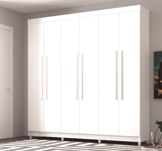 GUARDA ROUPA ELEGANCE 6 PORTAS