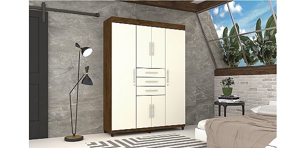 Guarda Roupa Taurus 6 portas