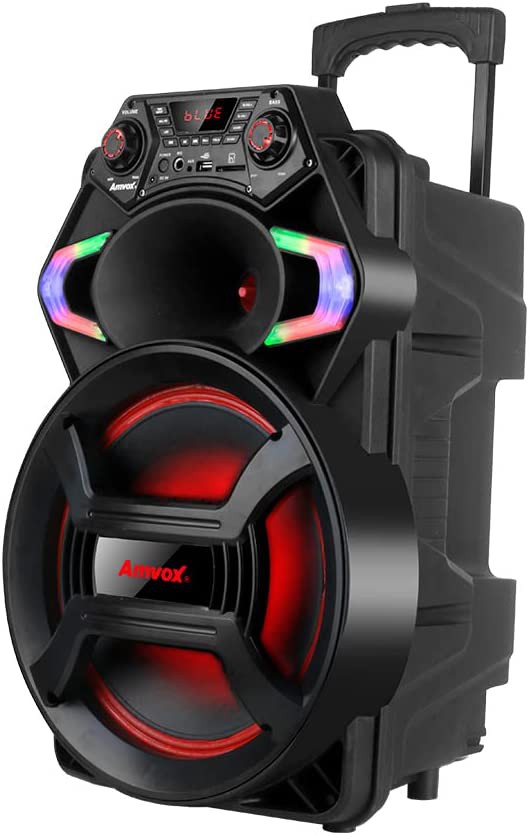 Caixa Amplificada Amvox Strondo 550W Bluetooth ACA550