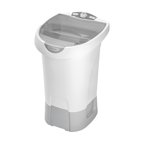 Lavadora De Roupas Semiautomática Wanke Super 4Kg Branca