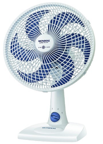 Ventilador de Mesa MONDIAL 127V, 30cm, 6 pás, Super Power