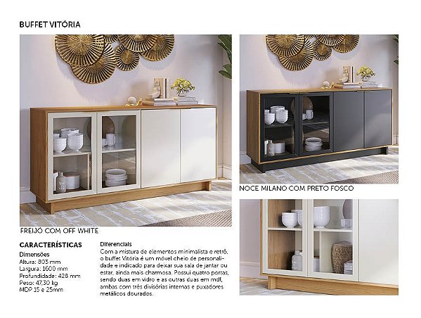 BALCAO BUFFET VITÓRIA