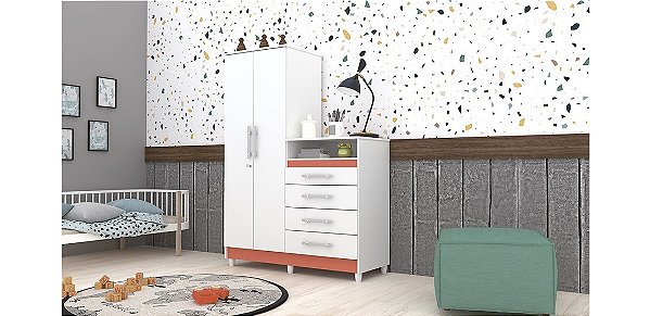 Cômoda Roupeiro Line Infantil