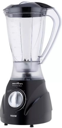 Liquidificador Britânia Diamante Black Filter 2.1 L preto com jarra de acrílico 127V