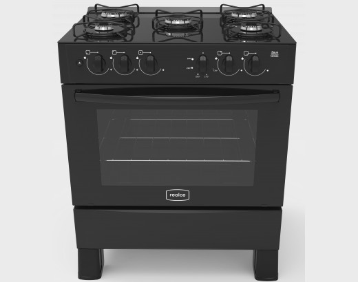 FOGÃO ZEUS GLASS 5 BOCAS