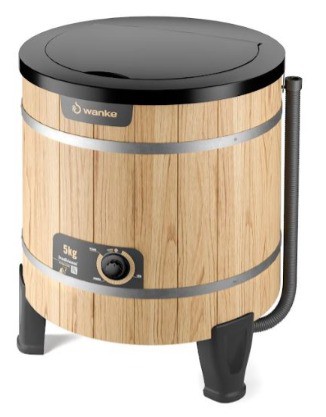 LAVADORA WANKE NOVA TRADICIONAL EVOLUTION 5KG PRETO 127V