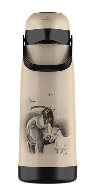 GARRAFA TERMICA MAGIC PUMP 1L DECOR CAFE