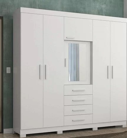 GUARDA ROUPA VIRTUS 6 PORTAS